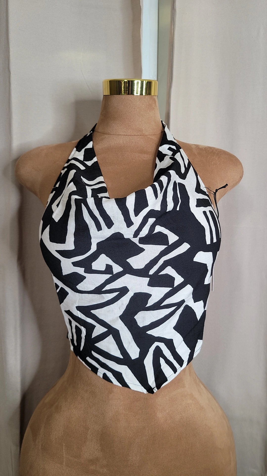 Brizeth halter top