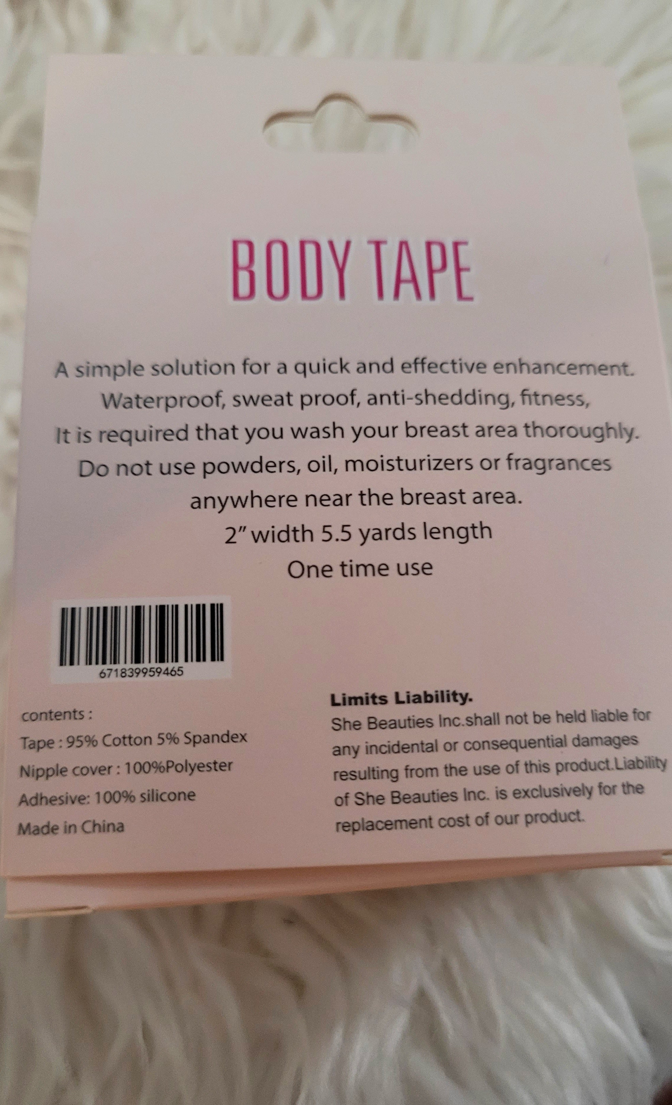 BODY TAPE