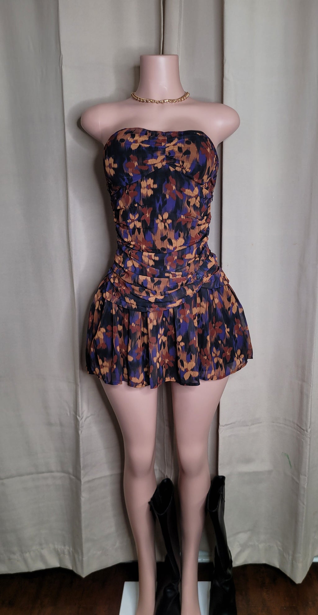 Alahy Ruched mini dress