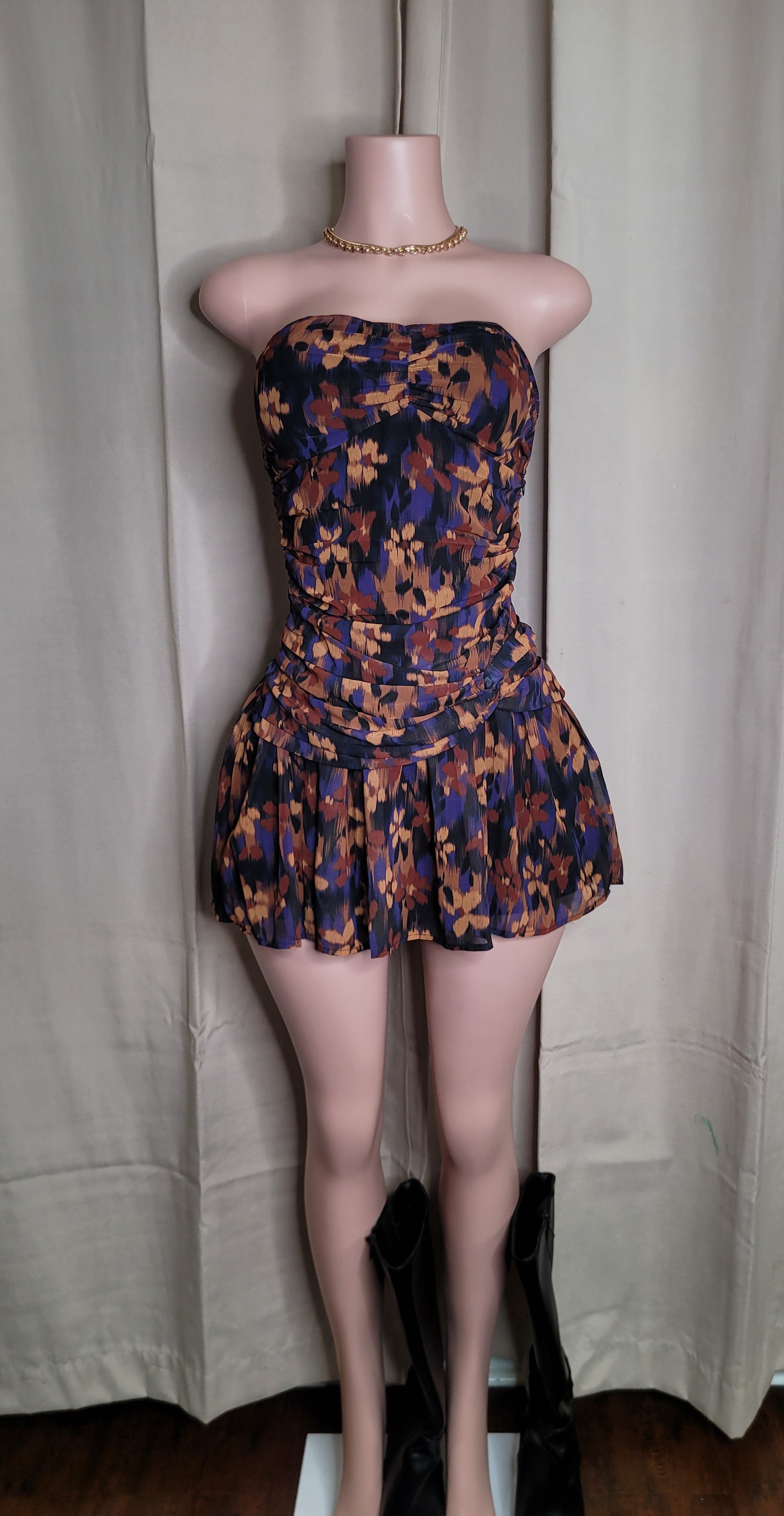 Alahy Ruched mini dress