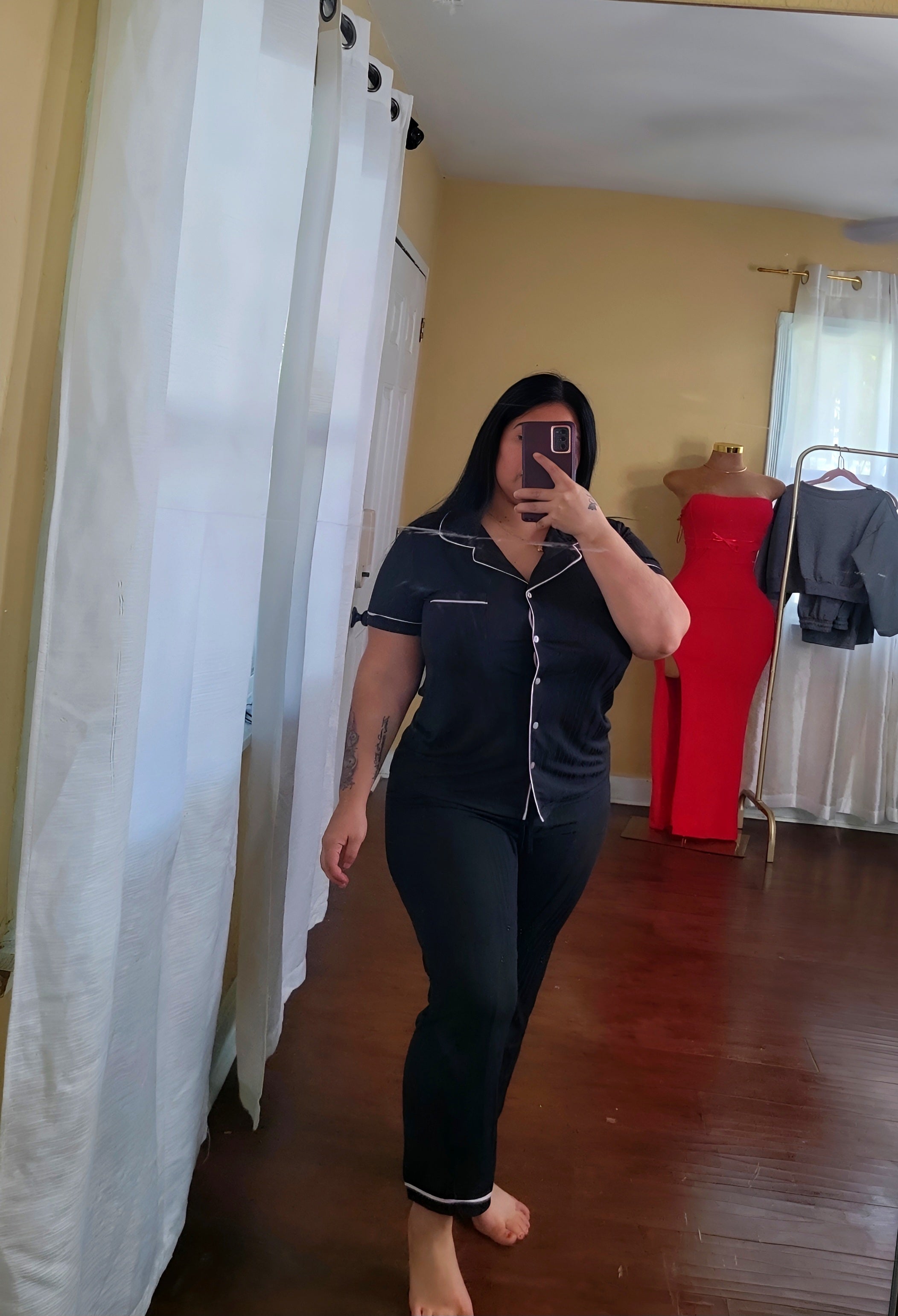 Galentine pj  2pcs set