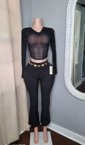 Mía pants w/chain belt