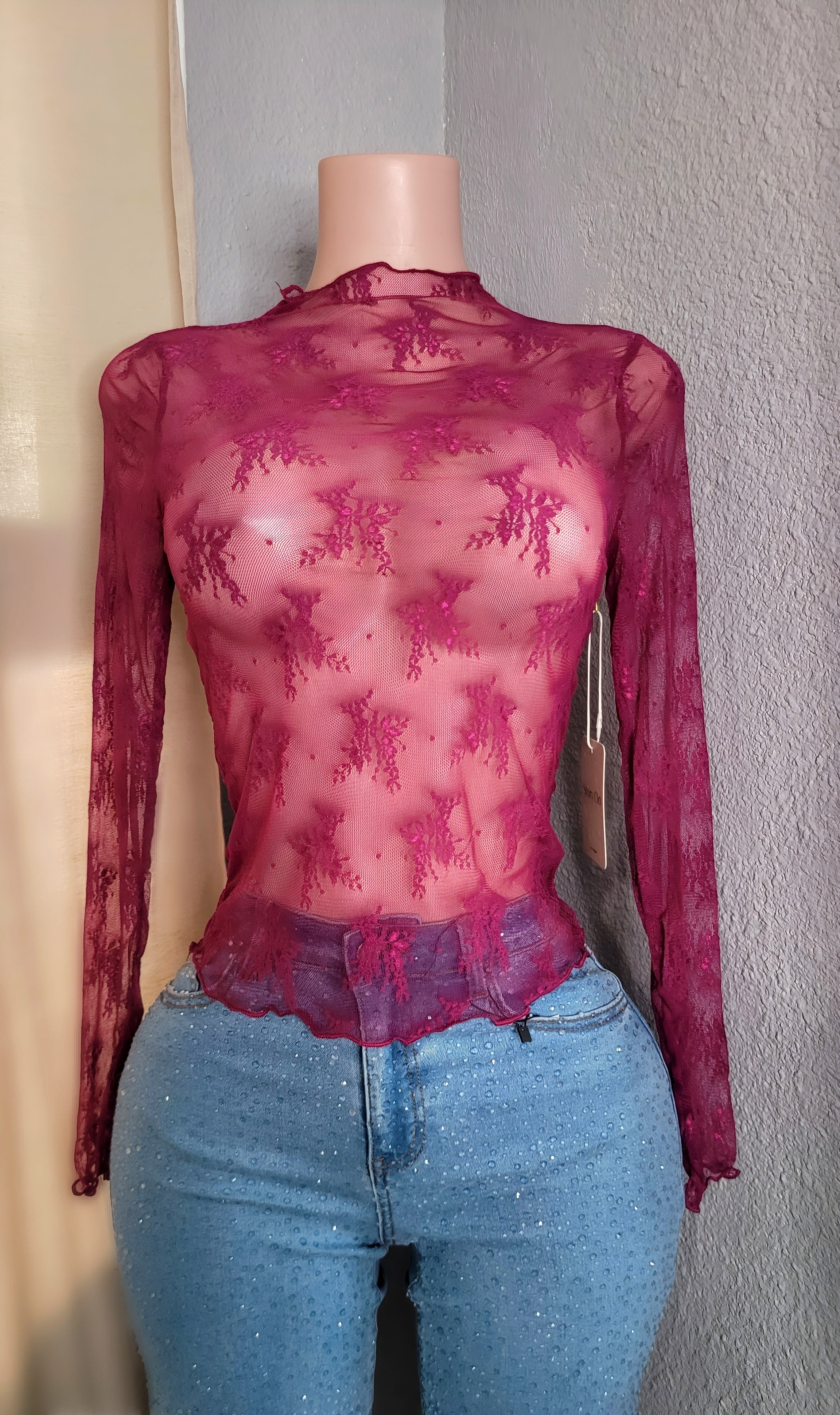 Brianda mesh top