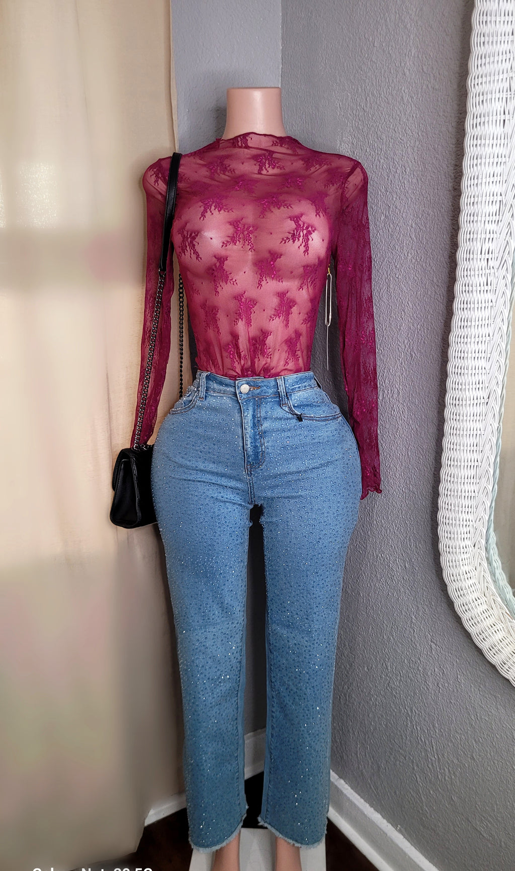 Brianda mesh top