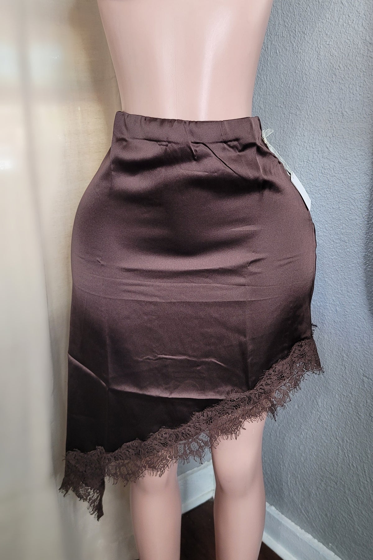 Pilar Satin skirt