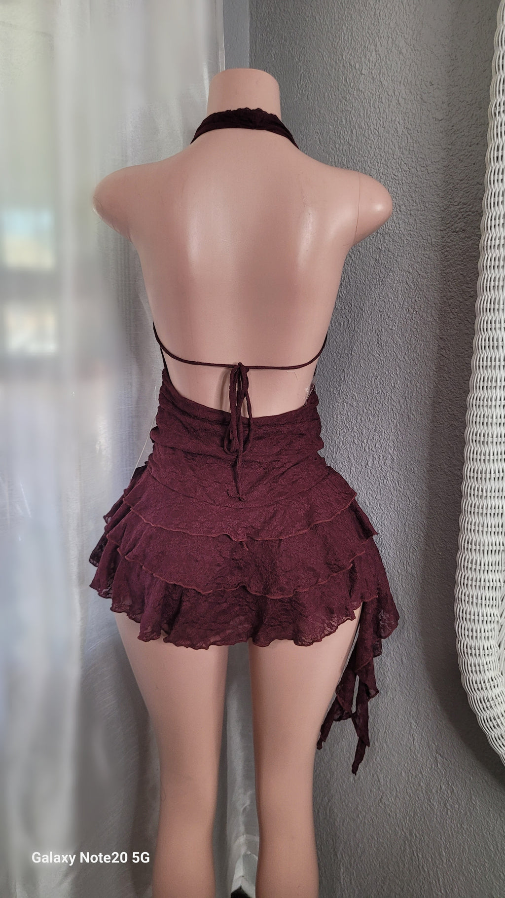 Caysie Halter Romper w/short