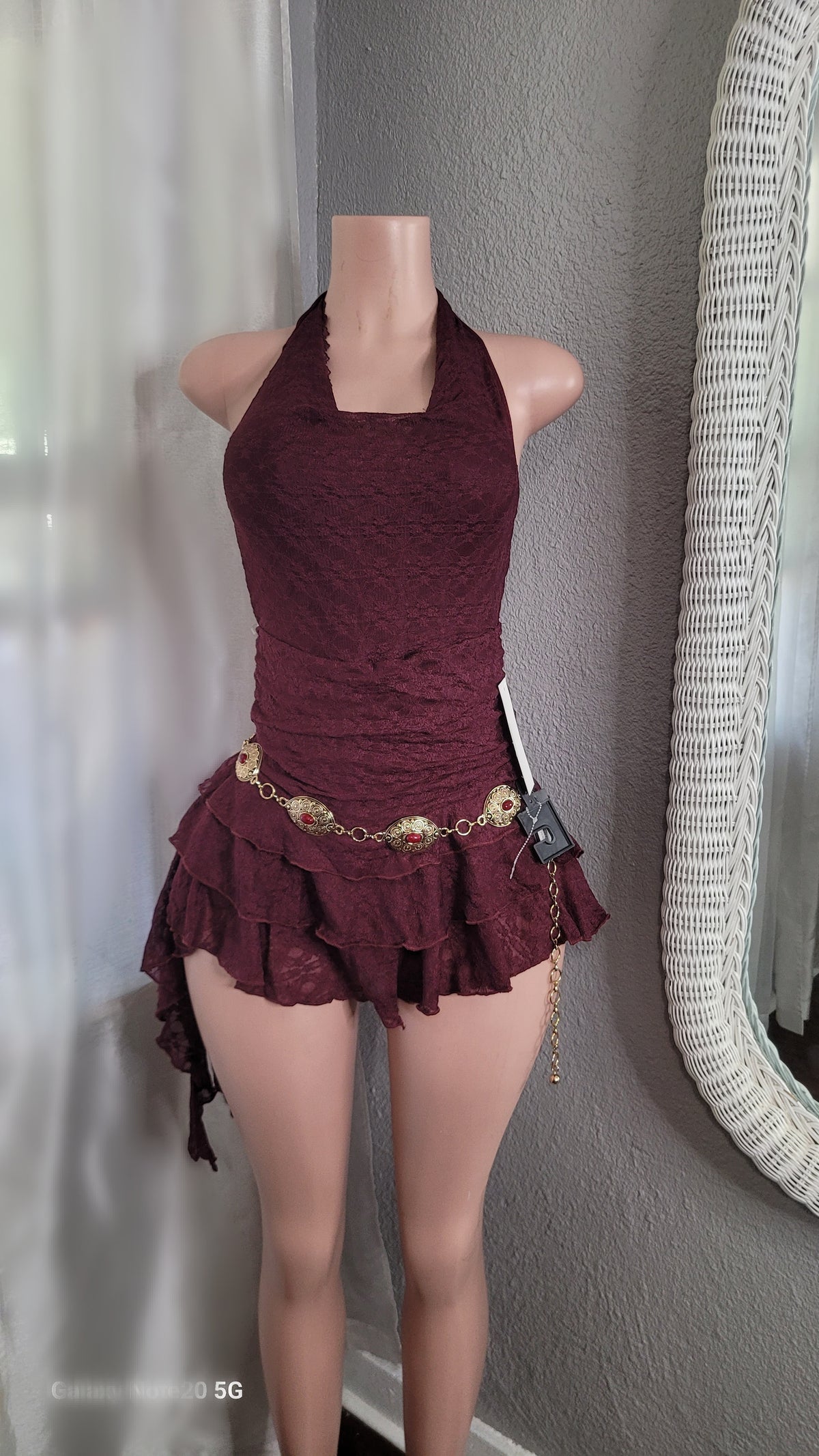 Caysie Halter Romper w/short