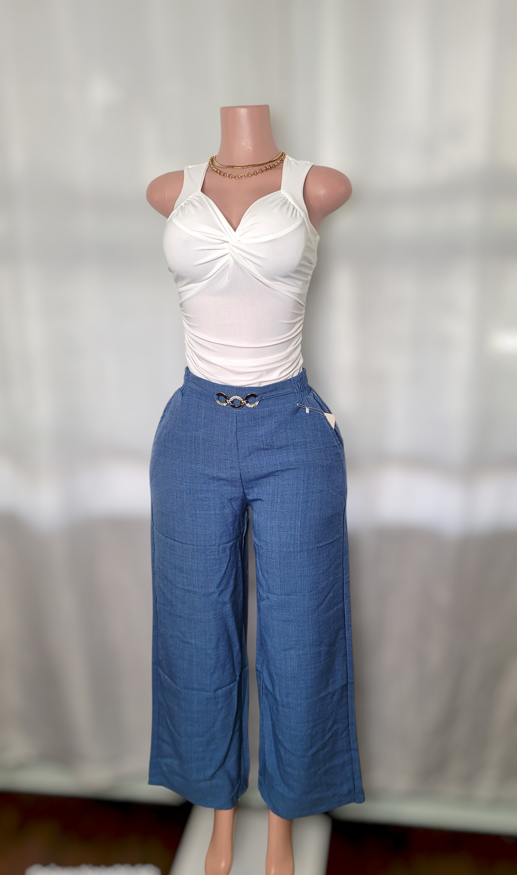 Zara relax pants (blue pants)
