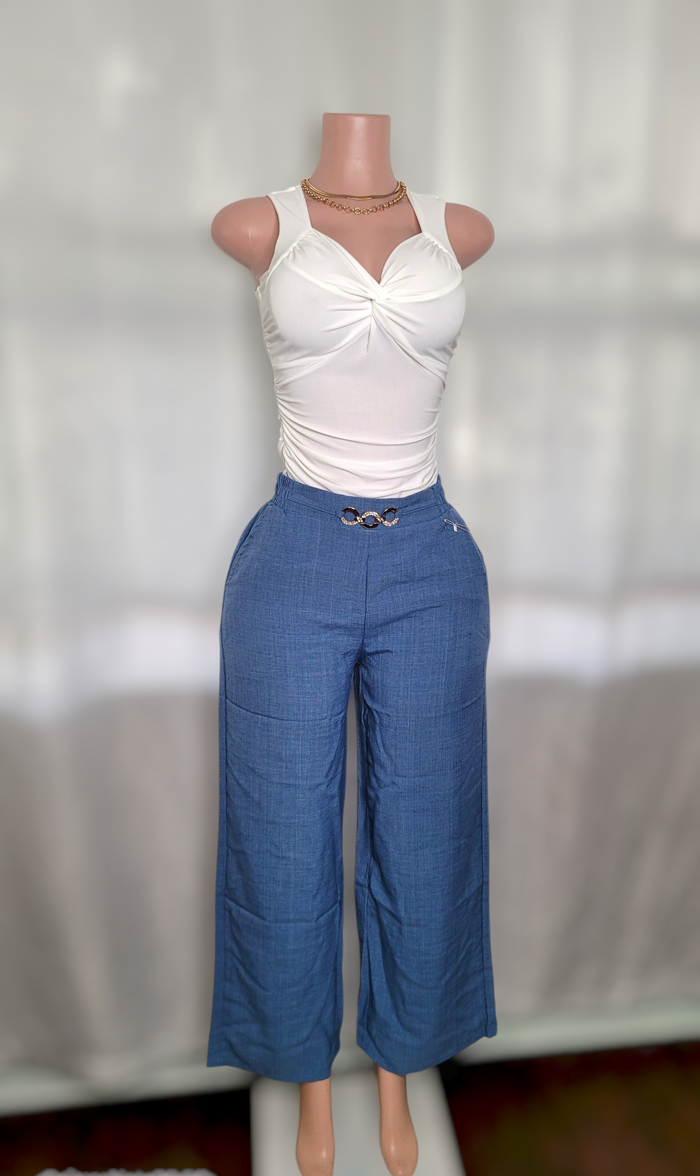 Zara relax pants (blue pants)