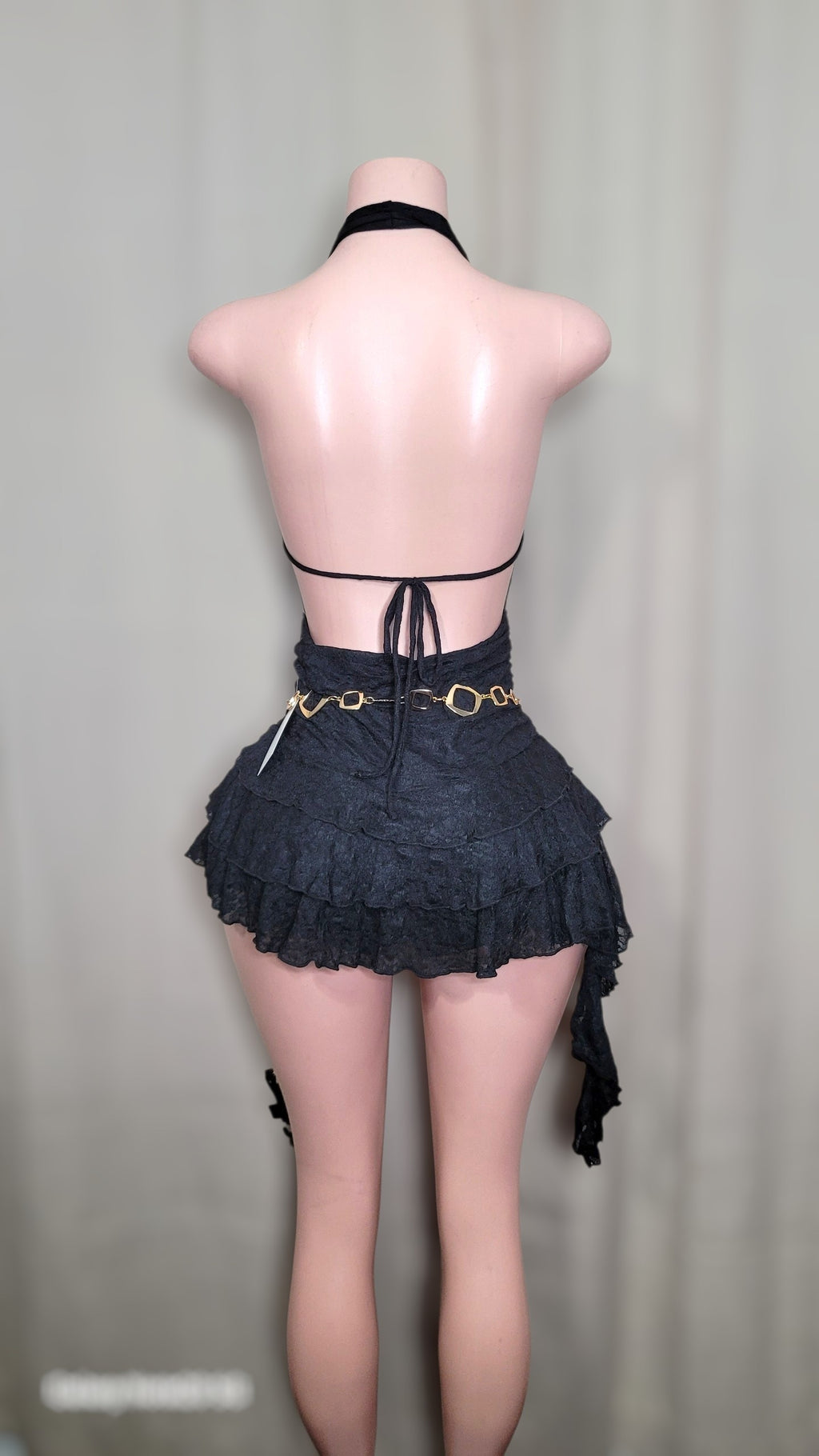 Caterine Ruffled mini dress