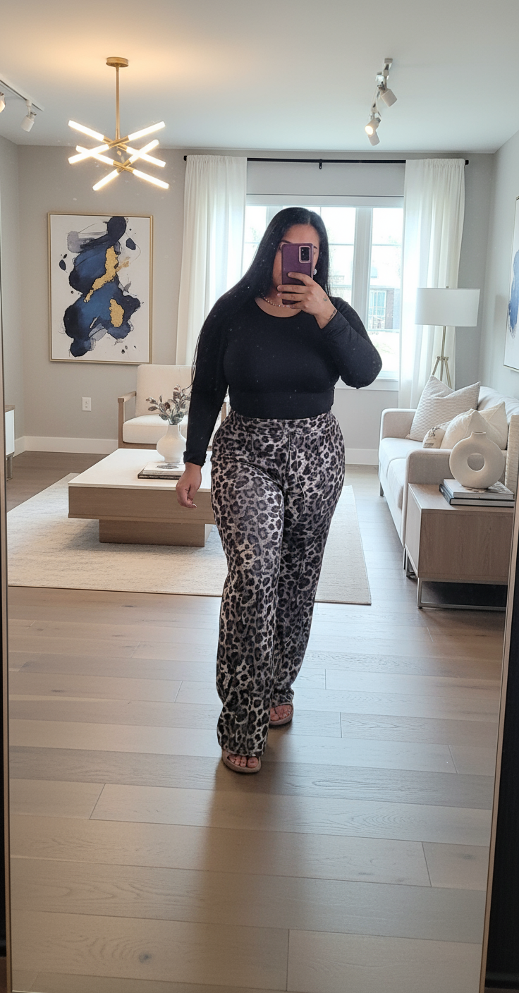 Mandy cheetah pants