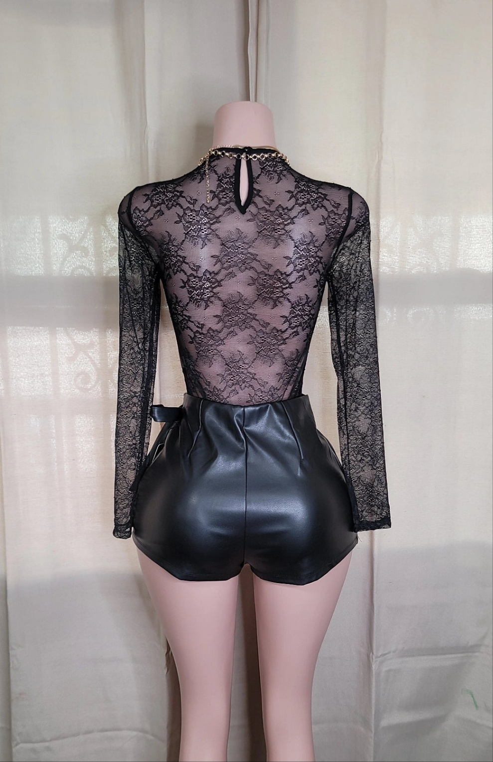 Aide wrapped skort