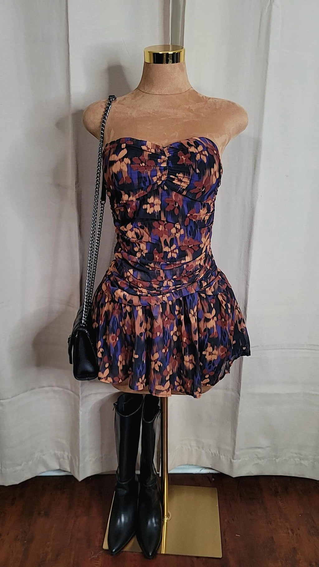 Alahy Ruched mini dress