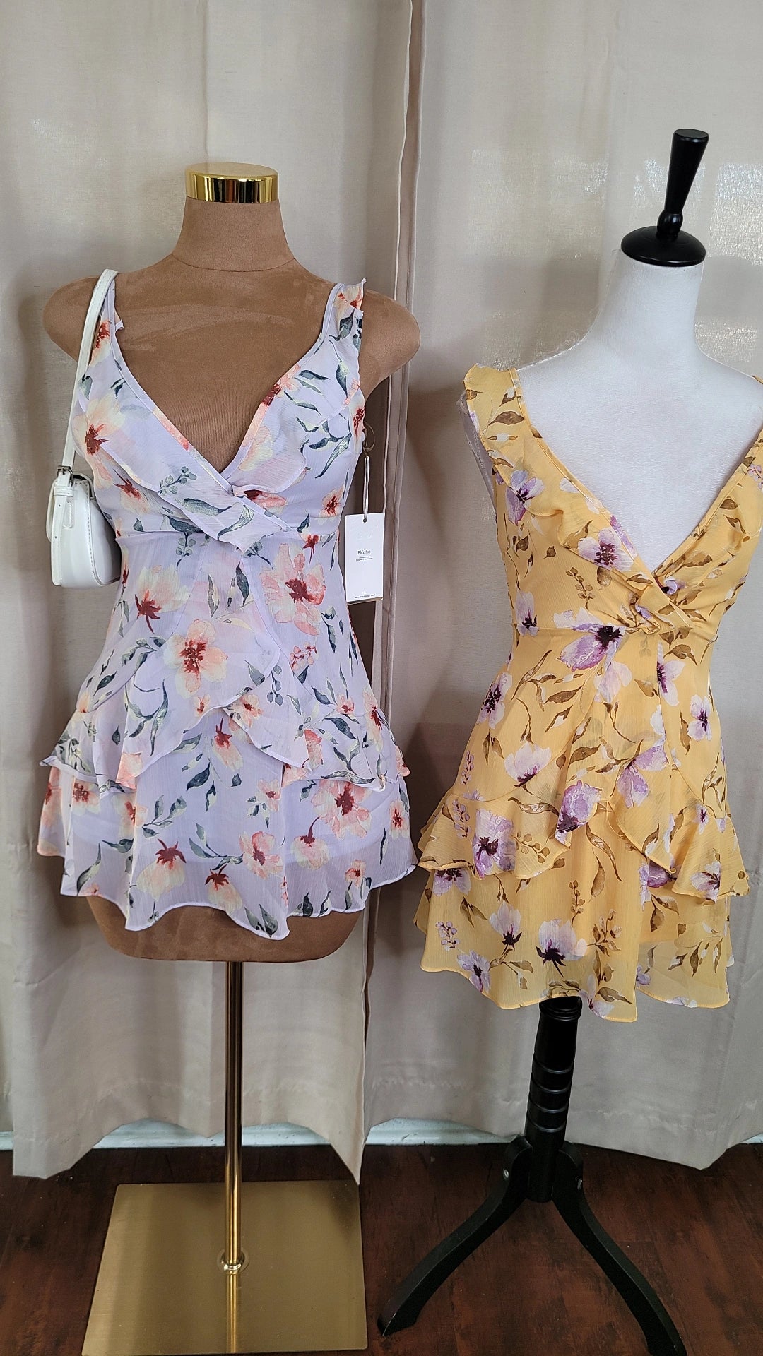 jazzy rufle dress