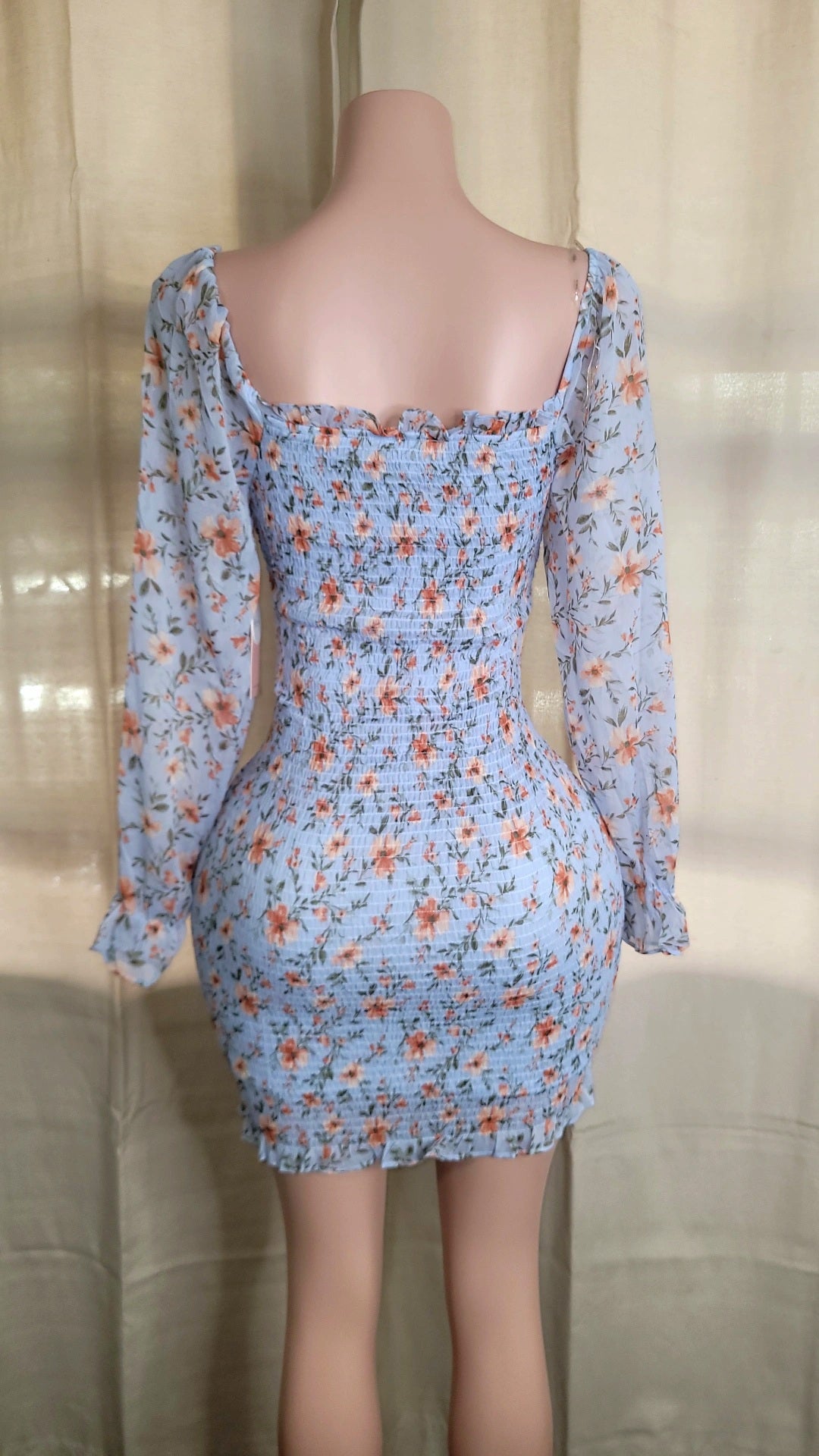 Ivy flowering mini dress