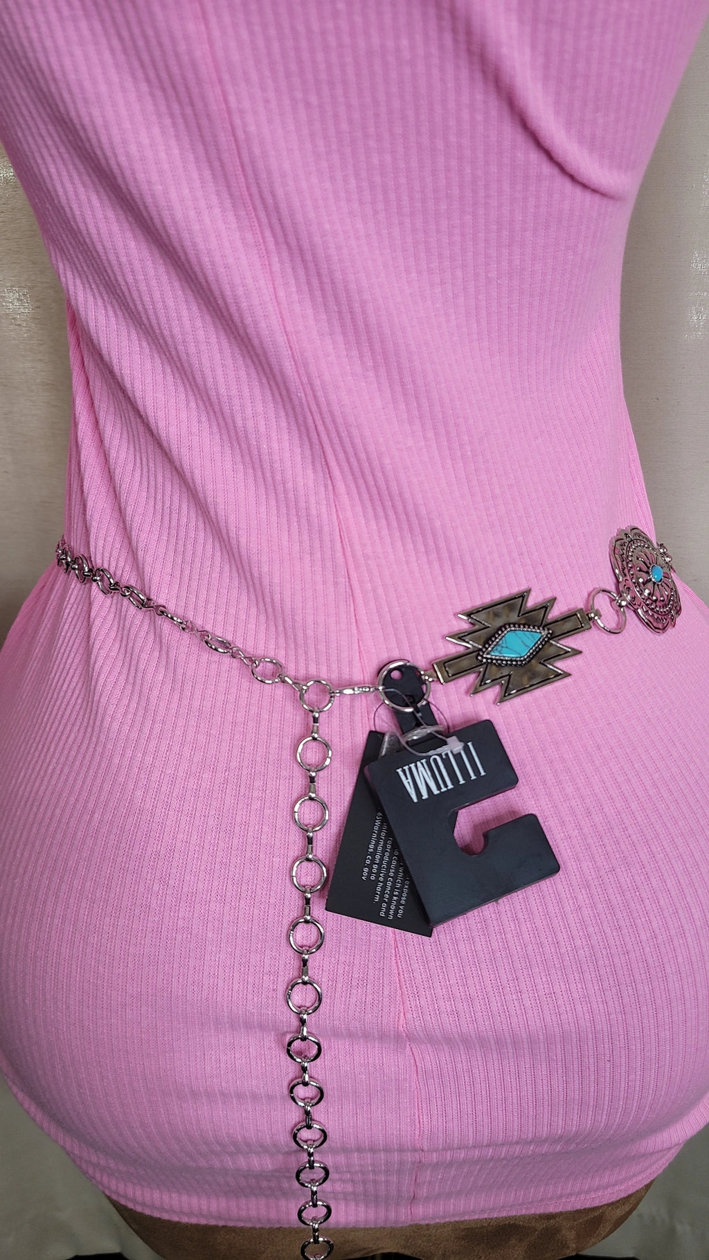 Azul chain belt