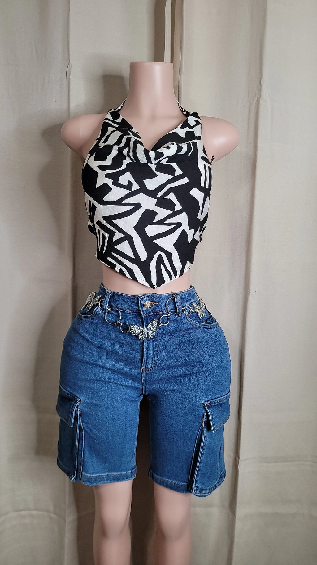 Georgia Denim cargo