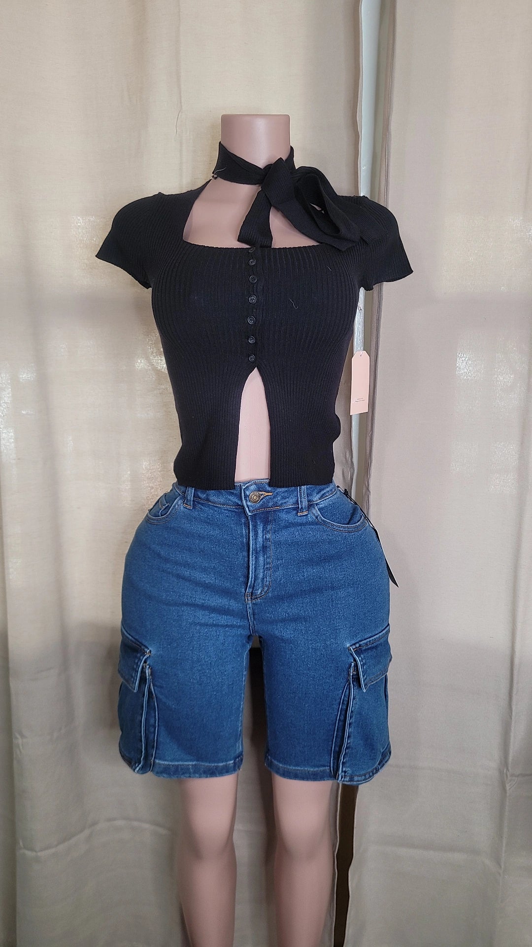 Teresa ribbed top