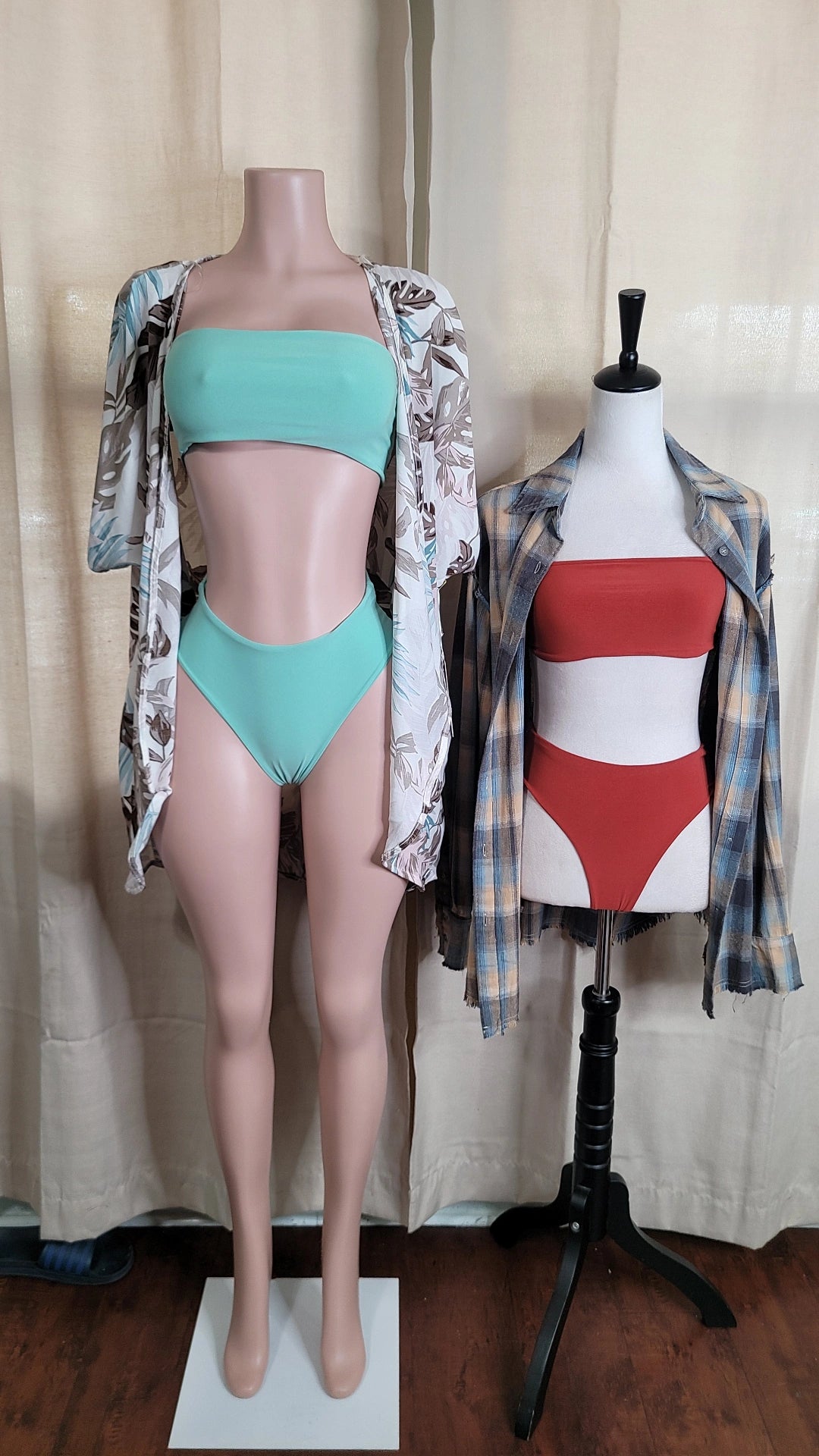 California bathing suit 2pcs set