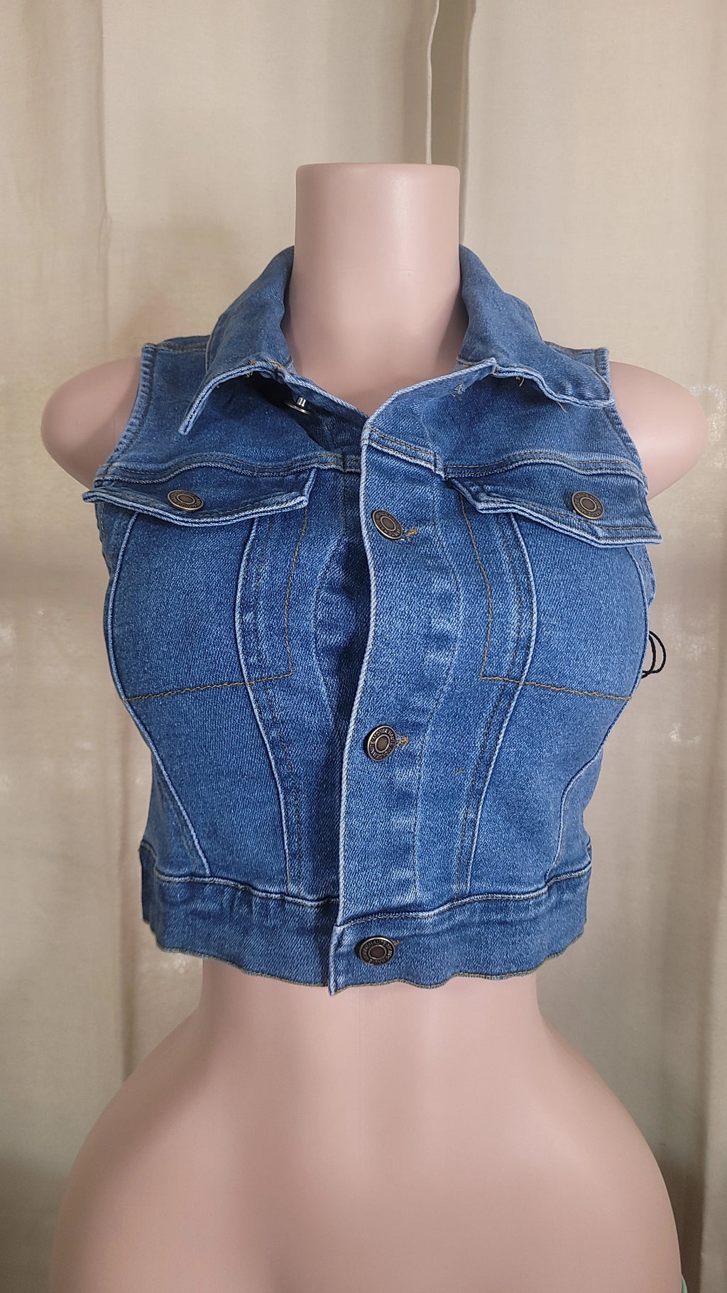 Yatziri Denim Vest