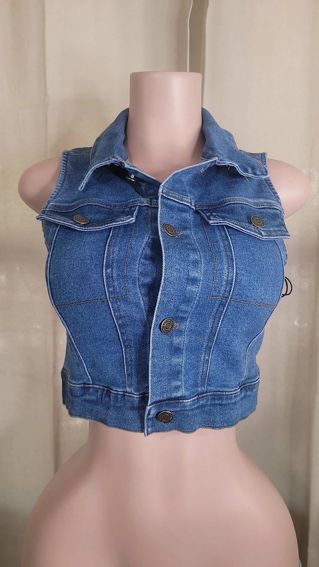 Yatziri Denim Vest