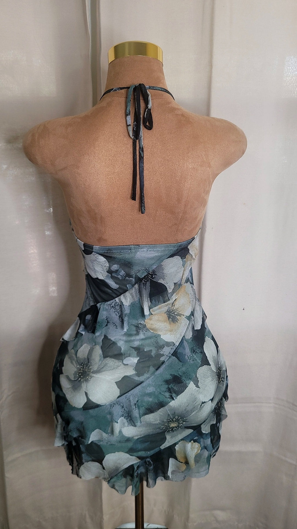 Mel Halter mini dress