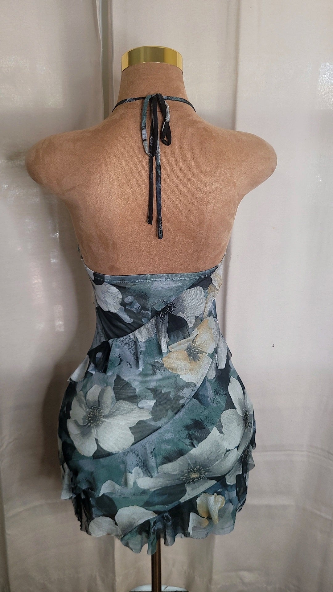 Mel Halter mini dress
