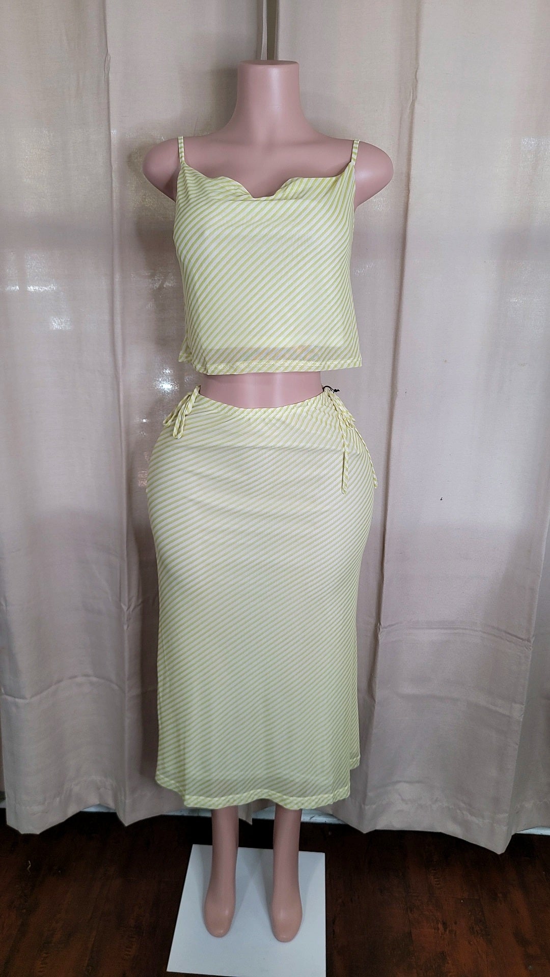 Leslie stripe 2pcs set