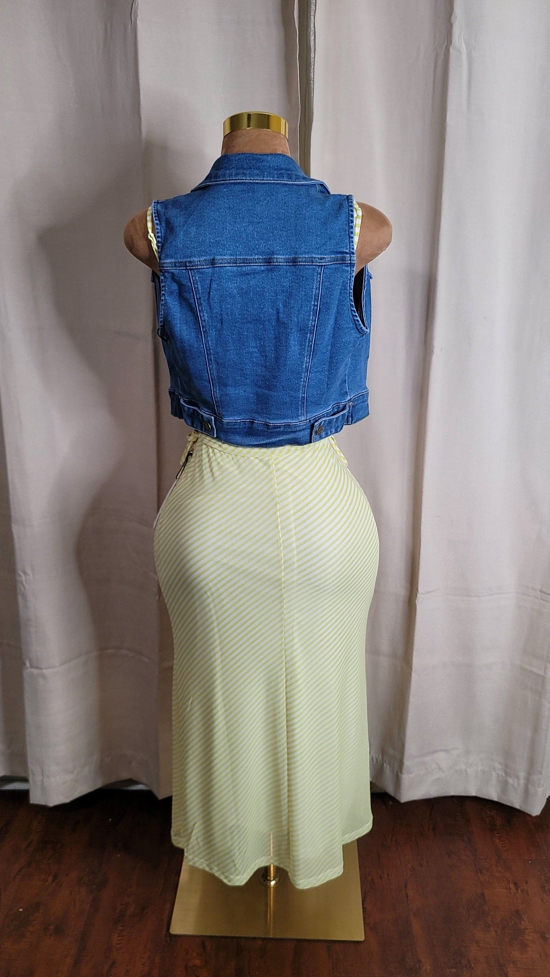 Leslie stripe 2pcs set
