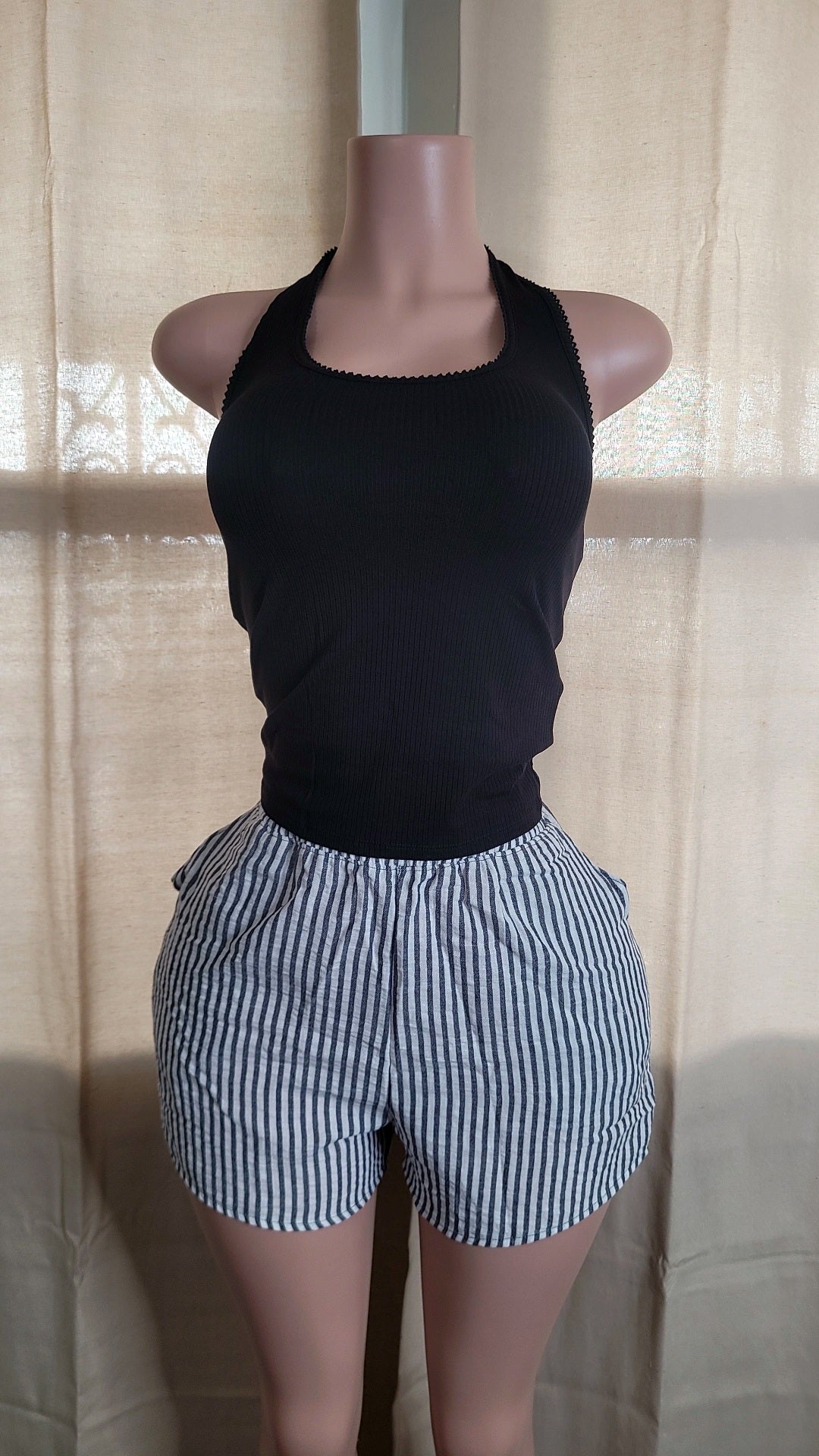 Aranza stripe shorts