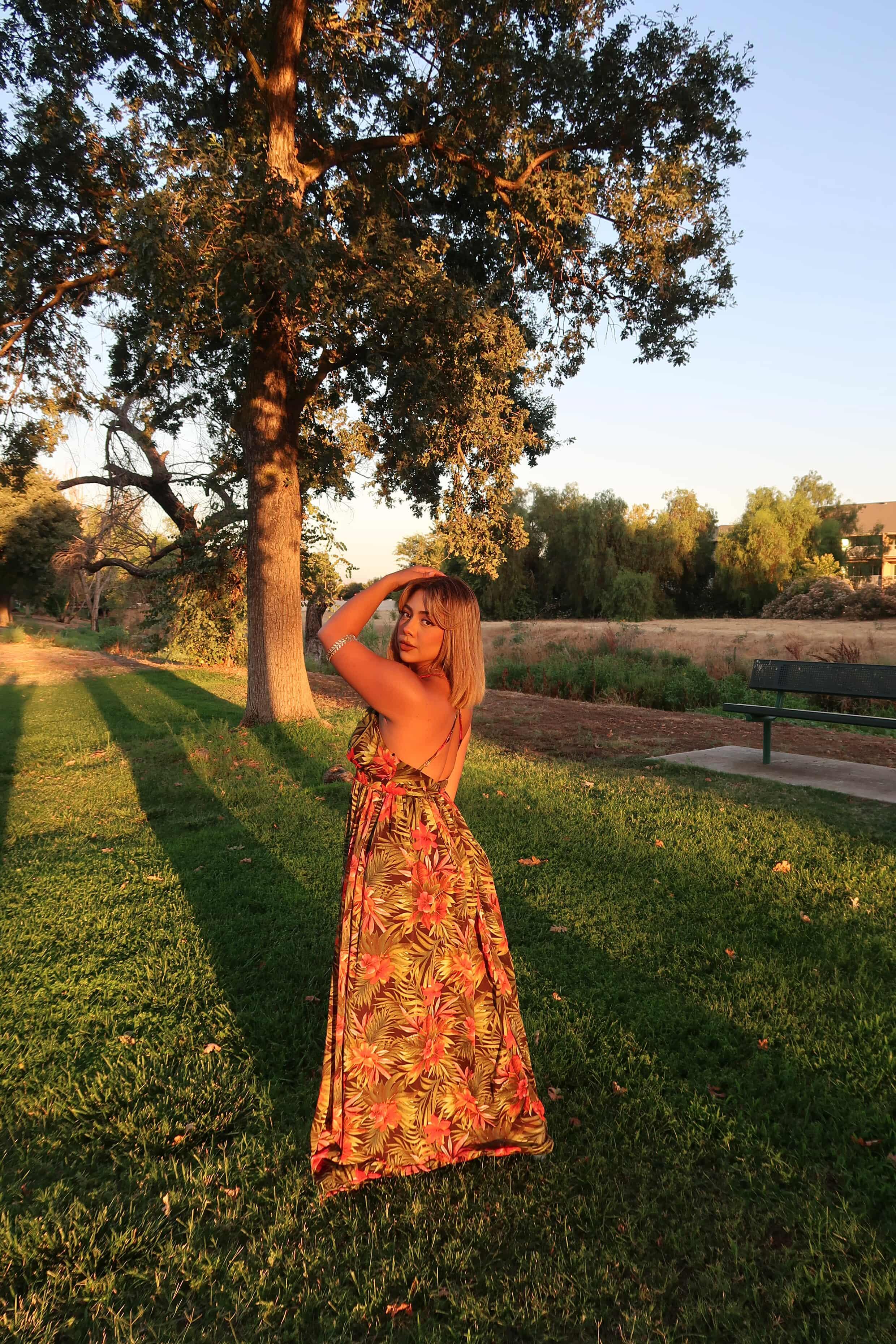 Duque maxi dress
