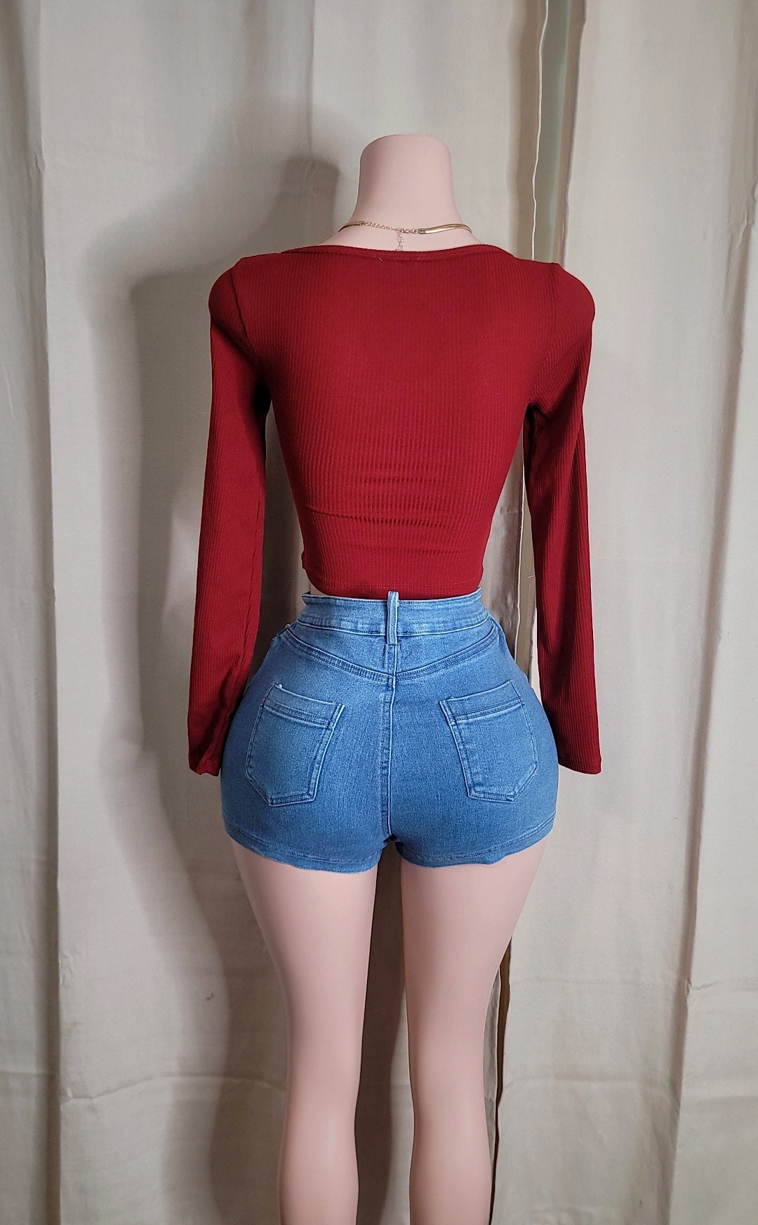 Celine Denim skort