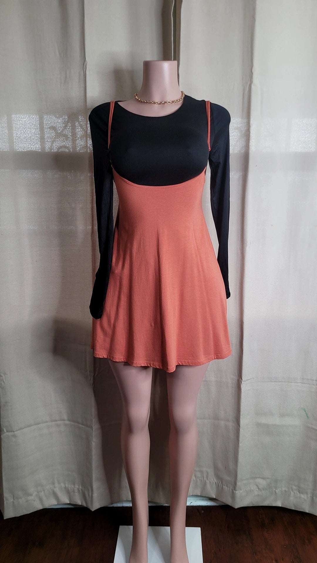 Overol suspender skirt