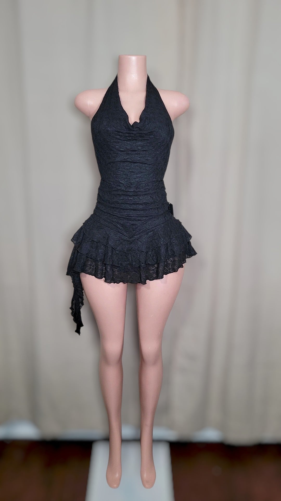 Caterine Ruffled mini dress