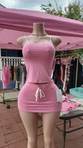 Javina 2pc set (pink color)
