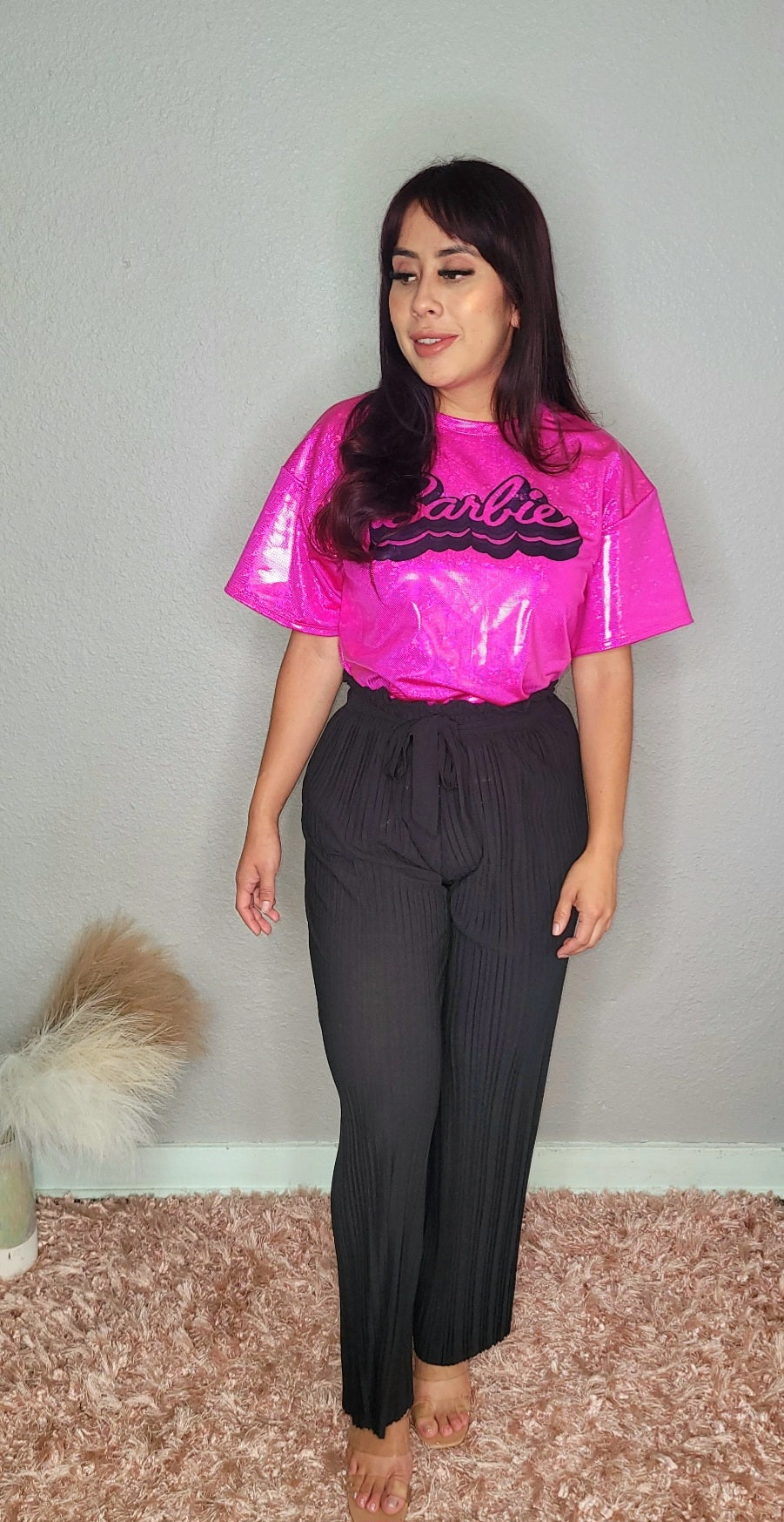 Barbie metalic shirt