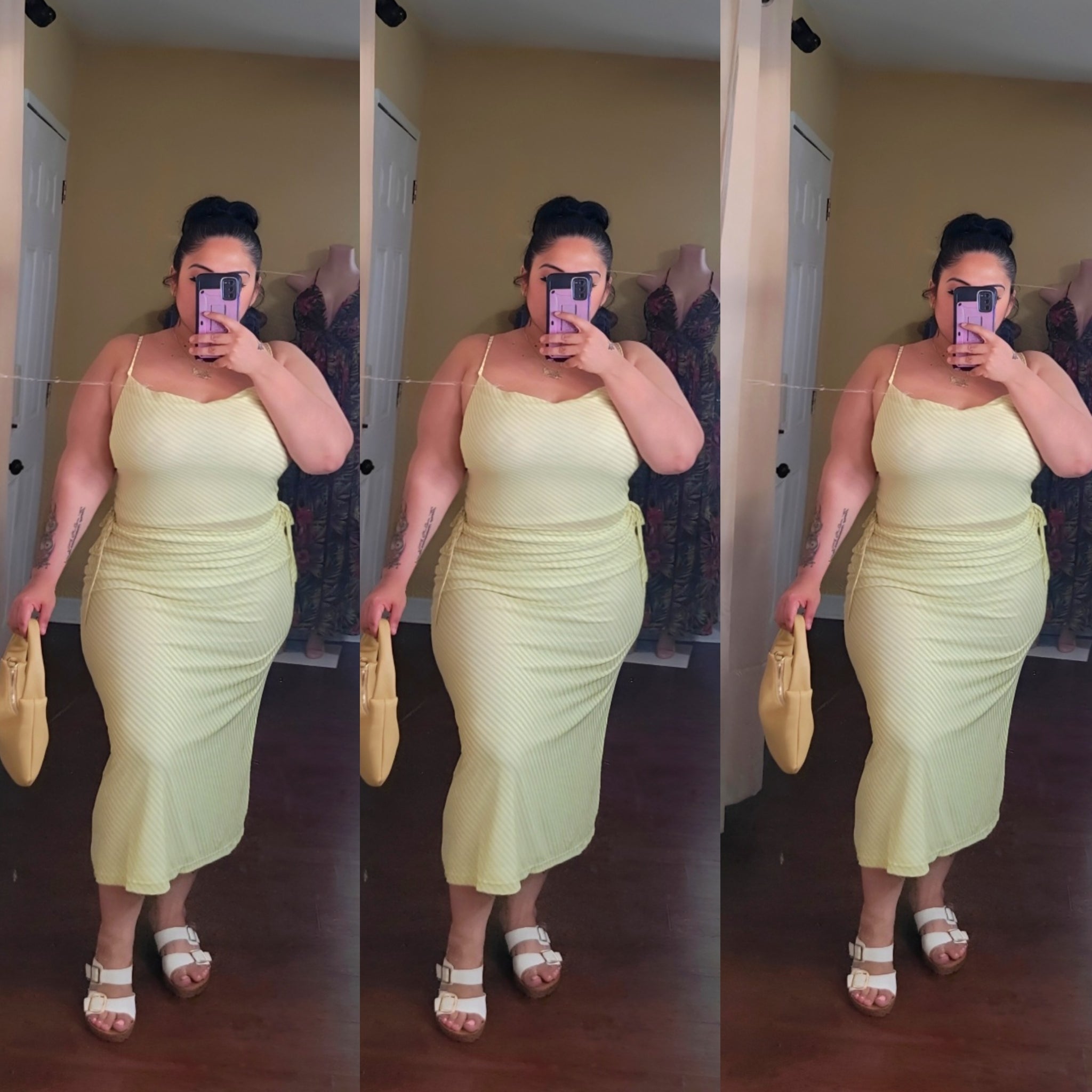 Leslie stripe 2pcs set