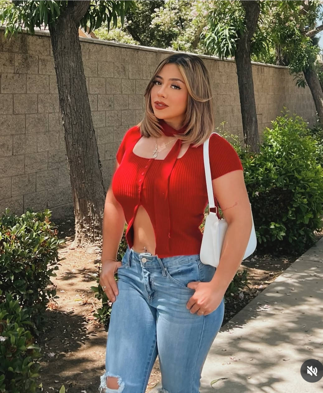 Teresa ribbed top