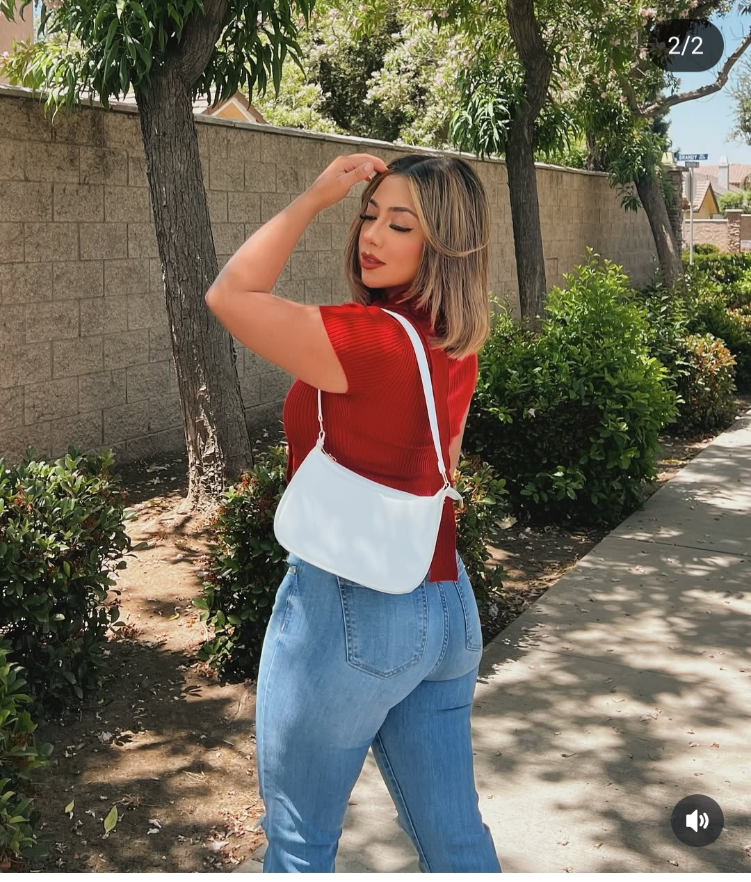 Teresa ribbed top