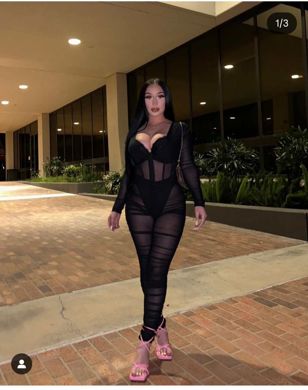 Mila mesh jumpsuit