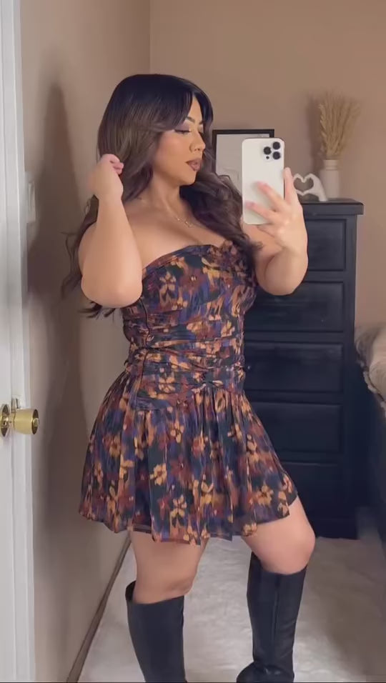 Alahy Ruched mini dress